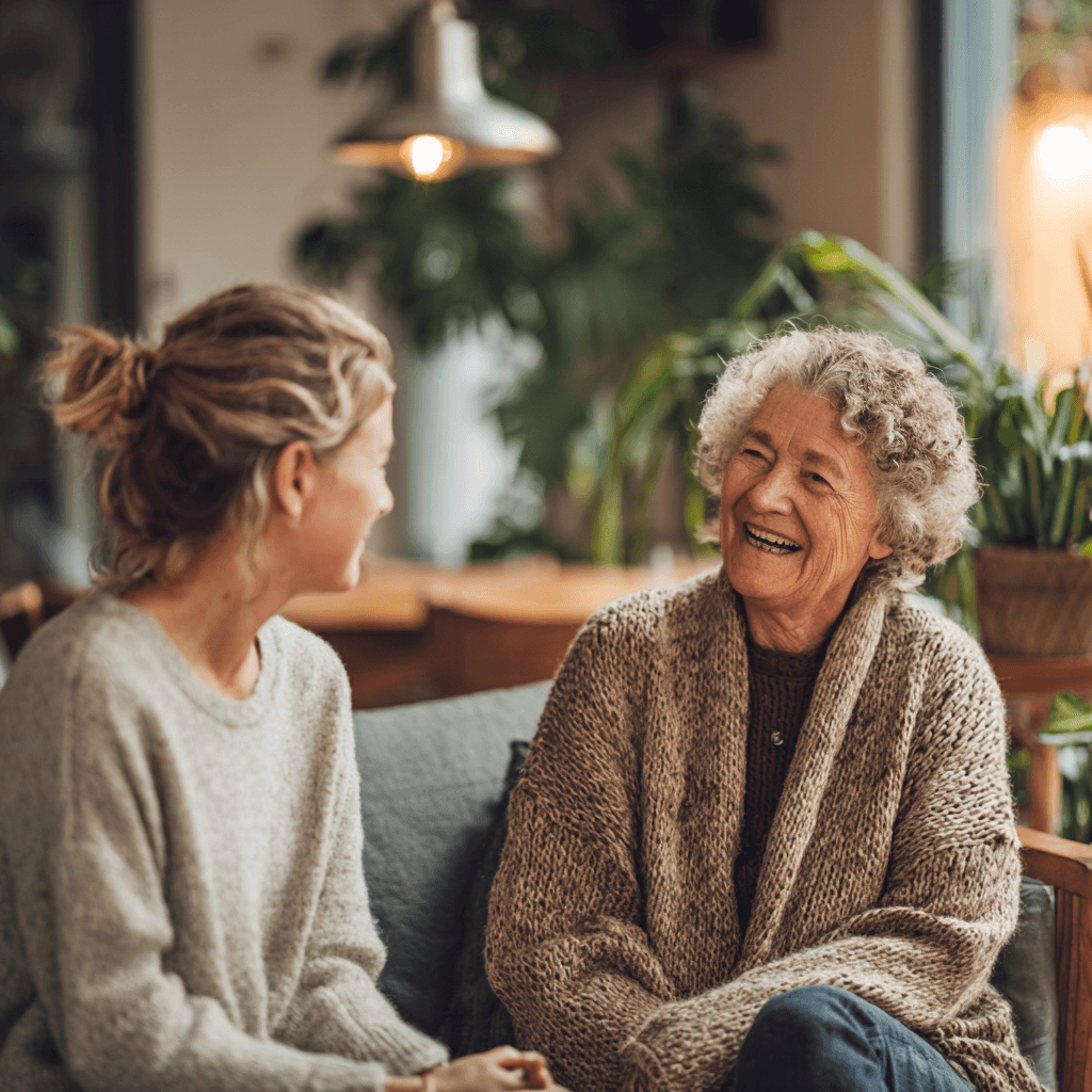 Person sharing their life story